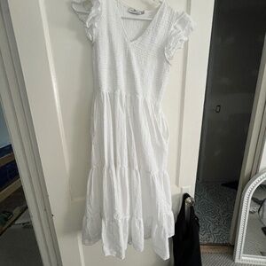 Vineyard Vines White Cotton Dress